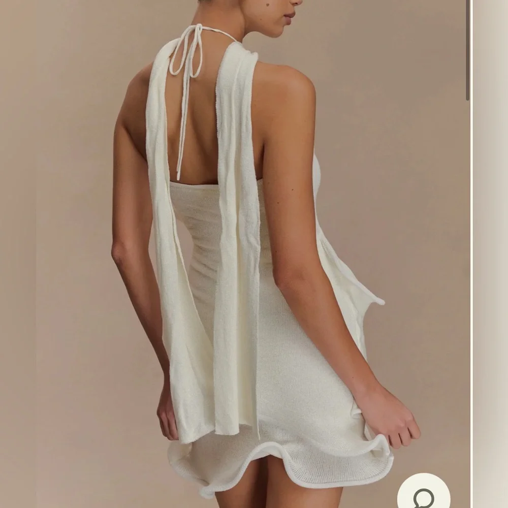 Meshki Caprice Halter Knit Dress - Picture 3 of 6